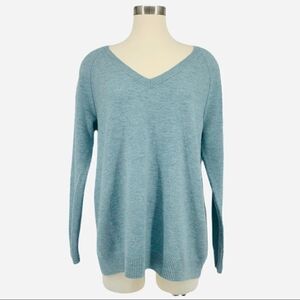 GAP V-neck Speckled Heather Sweater